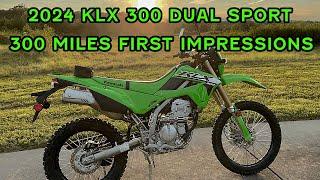 2024 Kawasaki KLX 300 Review | Highway Backroads and Trails | First Thoughts