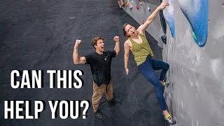 Teaching a Static climber to become Dynamic (with @hannahmorrisbouldering )