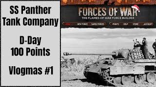 Flames of War List Building | Late War Germans | Panther Tank Company