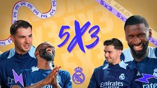 CHAMPIONS LEAGUE CHALLENGE | Brahim & Rüdiger | Real Madrid