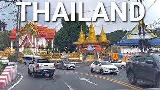  PATONG PHUKET TO PHUKET INTERNATIONAL AIRPORT, DRIVING IN THAILAND, 4K HDR