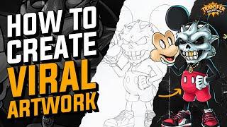 Discover Secret DTF Hacks for Skull Face Mickey Art + Giveaway!