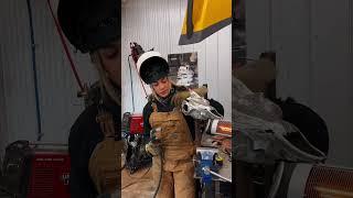 WELDING A METAL SHEEP SKULL: Part 1 #metalart #metalsculpture #bighornsheep #art #welding #weldart