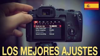 Los Mejores Ajustes Para Video - Canon R8 y Todas las Camaras