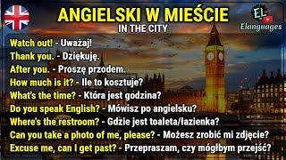 Angielski na mieście zwroty - Wyrażenia po angielsku w mieście słówka