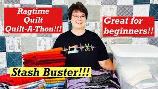 Ragtime Quilt Quilt-A-Thon