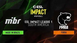 FURIA vs Made in Brazil - Map 1 [Mirage] - ESL Impact League S1 - Group A - SA