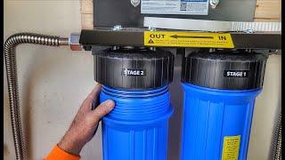 How to Install the wholehouse ISpring Water Filter System