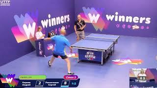 WINners CUP table 2  18.08   Kireev Andrei - Reznichenko Sergei 22:30