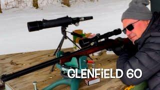 1978 Glenfield model 60 with period correct Marlin scope groups at 25 & 50 yards!