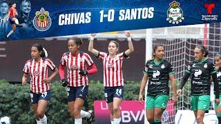 Highlights & Goals | Chivas vs. Santos 1-0 | Chivas Femenil | Telemundo Deportes