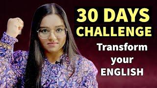 30 DAYS CHALLENGE - Masterplan to become fluent in English