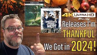 4K UHD Blu-ray Releases I’m most THANKFUL for in 2024!