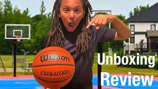 Wilson evolution basketball Unboxing & Review