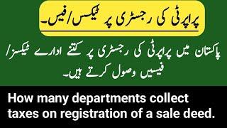 registry of property ! departments who receive taxes on the registry ! registry akhrajat ! expenses