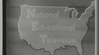 National Educational Television logo (1957) #2 [Rare voice-over variant]