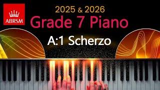 ABRSM 2025 & 2026 - Grade 7 Piano Exam - A:1 ~ Scherzo ~ Ludwig van Beethoven