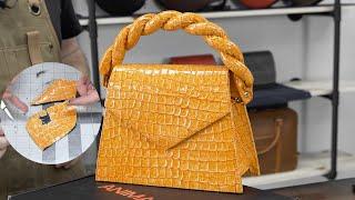 Is this REAL Crocodile Leather? Anima Iris Nectar Zaza | Leather Bag Review & Deconstruction