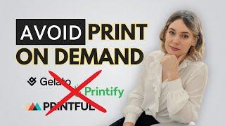 AVOID Using Print on Demand as a Fine Artist