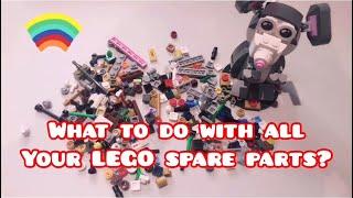 What to do with your LEGO spare parts? Best LEGO MOC Instruction Search Website - Rebrickable