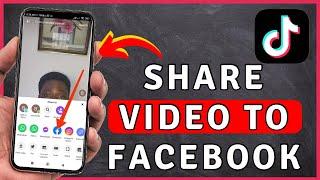 How to SHARE TikTok Video To Facebook | TikTok Tutorial