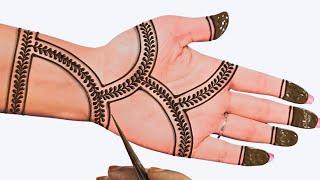 Easy Stylish Front hand Mehndi Design | Simple Mehndi design designs | mehandi ka design