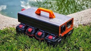 2000W Portable Power Station Pure Sine Inverter up to 1180Wh Power