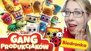 NOWY GANG PRODUKCIAKÓW W BIEDRONCE *17 MASKOTEK* #gangprodukciakow #biedronka #reakcja