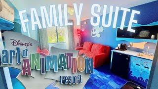 Disney's Art of Animation Finding Nemo Family Suite Tour