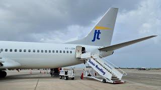 Jettime Boeing 737-800 takeoff from Rhodes