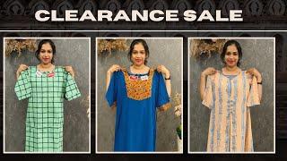  Big Savings, Bigger Style! Year-End Kurti Clearance - Shop Now! ‍️️