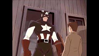 Captain America & Wolverine save young Magneto from concentration camp (X-Men: Evolution)