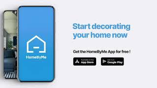 Discover our new HomeByMe mobile application! 3D Interior Design Mobile App Free Tool