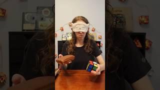 Trying @swiftcubing challenge to celebrate Rubik’s 50th birthday!!