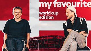  Denmark's Mikkel Damsgaard and Mathias Jensen | My Favourite World Cup Edition 