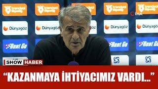 Şenol Güneş: "Bu maçta puan kaybı asla beklemiyordum" | Alanyaspor 2 - 1 Trabzonspor