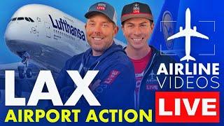 LIVE Los Angeles (LAX) Airport Plane Spotting (January 5th, 2025)