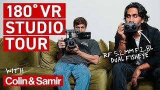 Touring Colin and Samir’s Studio in 180° VR