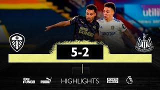 Leeds United 5 Newcastle United 2 | Premier League Highlights