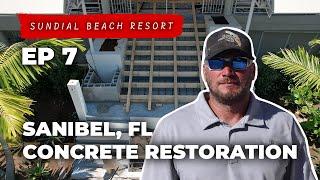 Sanibel, FL Concrete Restoration at Sundial Beach Resort EP7