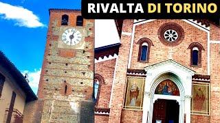 Italy  Summer Walking Tour | Medieval Castle of Rivalta di Torino( Castello di Rivalta di Torino)