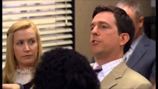 The Office: Jim messing with Andy