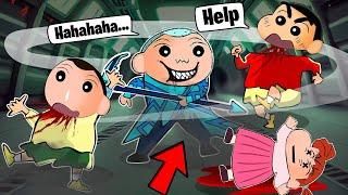 Bounty Hunter Masao Killed Shinchan And His Friends In Among Us 3D  | Shinchan Playing Super Sus 