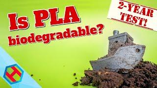 Is PLA for 3D printing really biodegradable? I've buried and drowned Benchy for 2 years to find out!