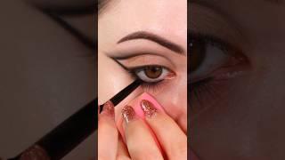 EASY 5 MINUTE EYE MAKEUP ️ #eyemakeup #eyeliner #makeup #eyeshadow #eyelashes #eyemakeuptutorial