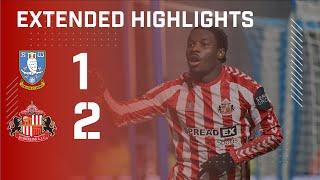 Extended Highlights | Sheffield Wednesday 1 - 2 Sunderland AFC