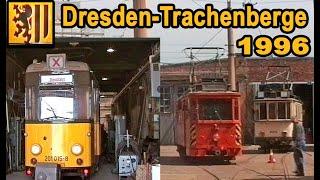 DVB Straßenbahn GOTHAWAGEN ET57, 201 015  + UNION Triebwagen 4012 + WINTERDIENST-Salzwagen 201 405-7