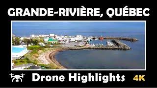 ️ 4K Drone Highlights of Grande-Rivière, Québec | Stunning Aerial Views! 