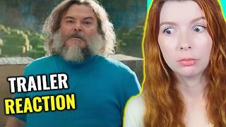 what are we doing? ️ Minecraft Movie Teaser Trailer Reaction