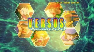 Marvel vs Capcom 2: Tron Bonne, Servbot, and Roll arcade playthrough